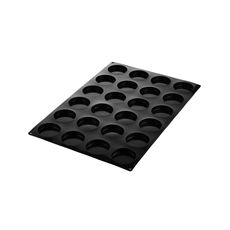 Silicone 24 Cavities Disco Mold, 24 x 16 x 1 inch