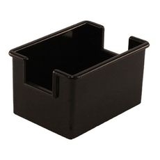 PPH-1K Plastic Black Sugar Packet Holder, 3.5 x 2.5 x 2 inch