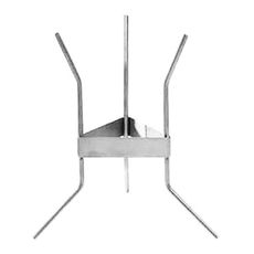 SF-7R Stainless Steel Confectionery Funnel Stand Only, 5.19 x 5.19 x 7.31 inch