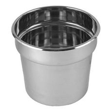 78356 18/8 Stainless Steel Inset Pan, 7 Quart Capacity