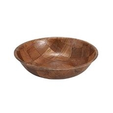 WWB-6 Woven Wood Salad Bowl, 6 inch