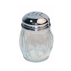 G-107 Perforated Glass Cheese Shaker, 6 Ounce Capacity