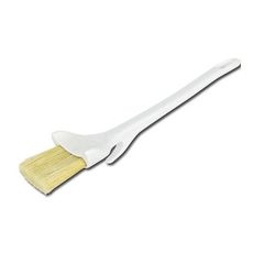 WBRP-20H Pastry/Basting Brush with Hook and 2 inch Wide Concave Head, 10 x 2 1/2 x 3/5 inch