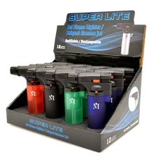 Super Lite Jet Flame Refillable Lighter