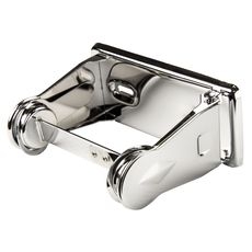 Chrome Single Roll Toilet Tissue Dispenser