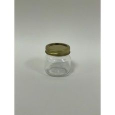 Glass Jar with 2 Piece 70mm TY Lid, 250 Milliliter Capacity