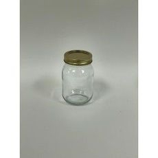 Glass Jar with 2 Piece 70mm Lid, 500 Milliliter Capacity