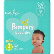 BABY DRY DIAPER JUMBO S3