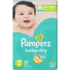 BABY DRY DIAPER JUMBO S2