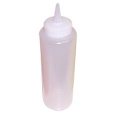 2802226 Clear Squeeze Bottle, 12 Ounce Capacity