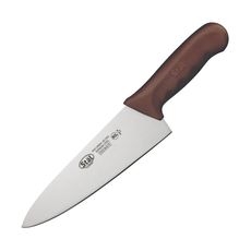 KWP-80N Stal Brown Handle Chefs Knife, 8 inch