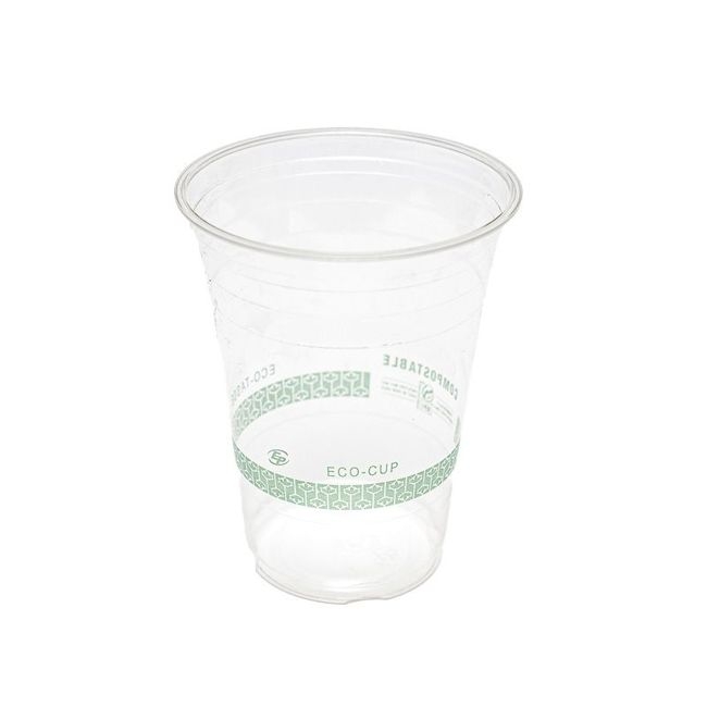 Clear PLA 98 mm Compostable Cold Cup