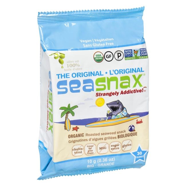 Organic Original Grab and Go Seaweed Snack