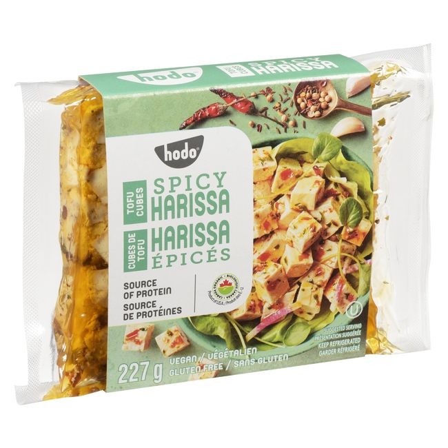Spicy Harissa Tofu Cubes
