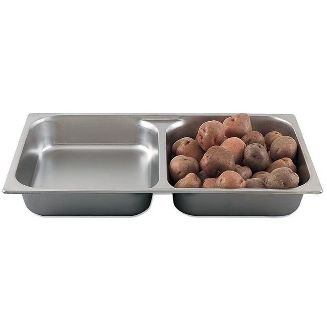 Stainless Steel Full Size Divided Pan
