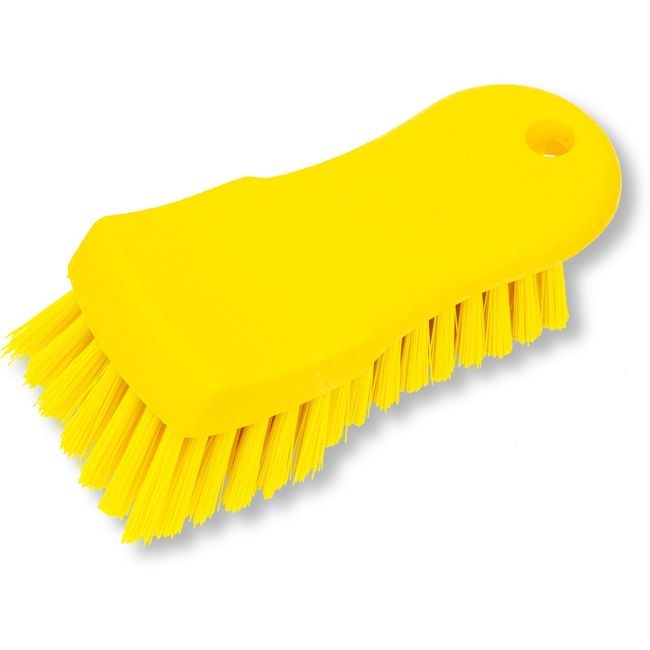 40521EC04 Sparta Polypropylene Yellow Cutting Board Brush, 6 in Length