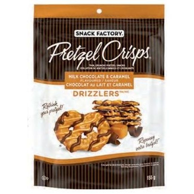 Milk Chocolate Caramel Pretzel Crisps