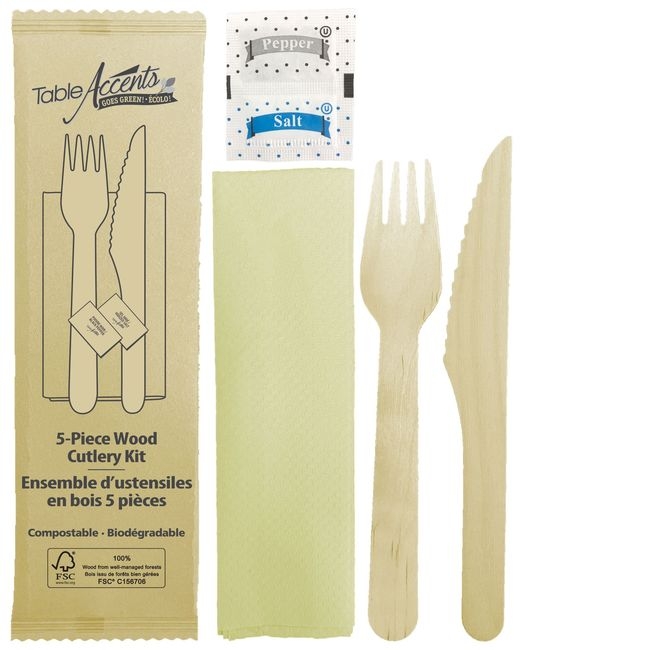 Individually Wrapped Birch Wood Beverage Stirrers