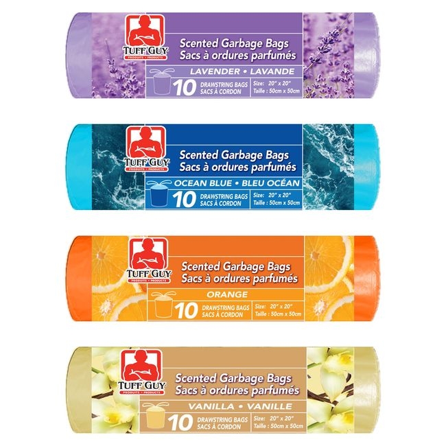 Assorted Drawstring Scented Garbage Bag