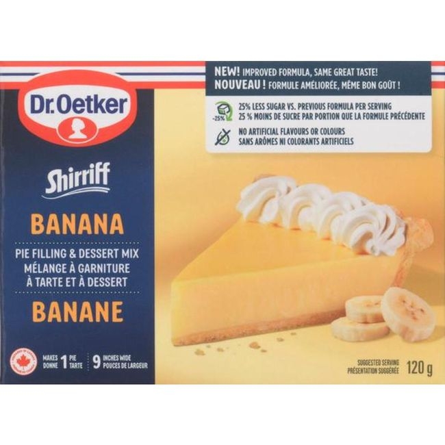 Banana Pie Topping Powder