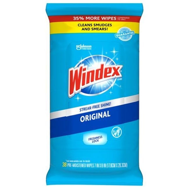 Glass Cleaner Wipes
