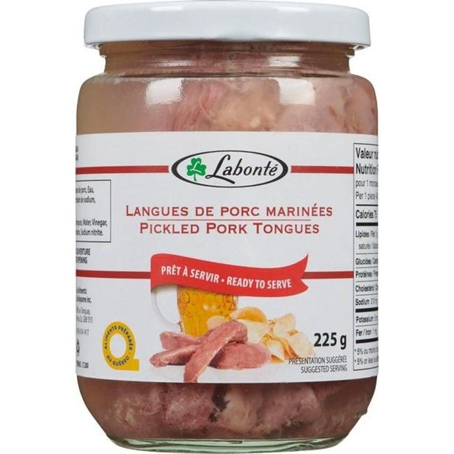 Cooked Pickled Pork Tongue