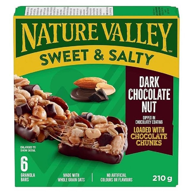 Sweet and Salty Dark Chocolate Nut Bar