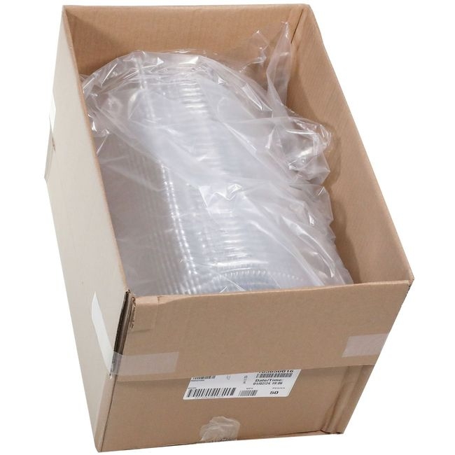 Caterware Clear PET High Dome Lid for 12 in Round Platter