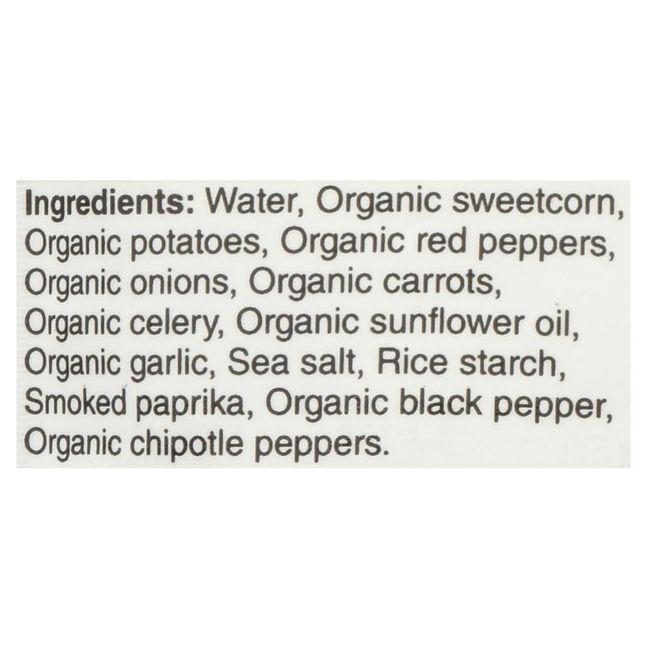 Organic Louisiana Sweet Corn and Red Pepper Soup