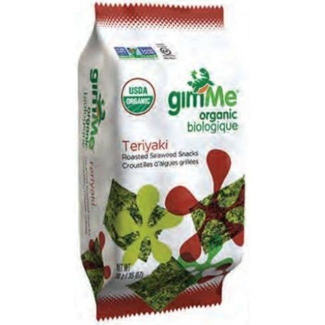 Organic Teriyaki Roasted Seaweed Snacks