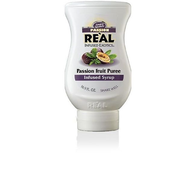 Passion Fruit Puree Infused Syrup