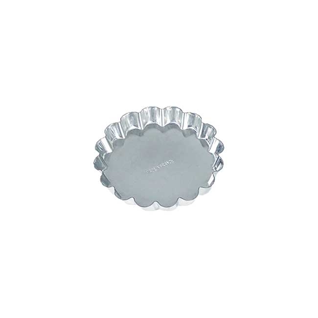Tinned Round Fluted Tart Mold