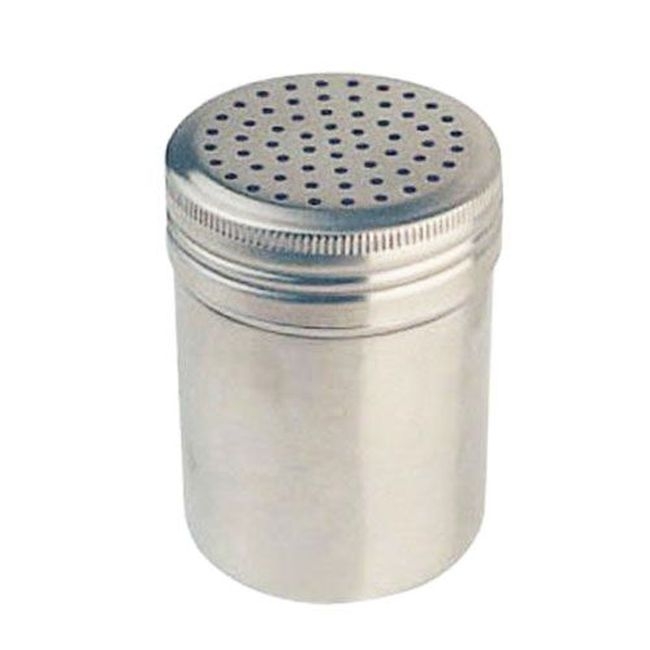 T1042 Stainless Steel Dredge Without Handle, 10 oz Capacity