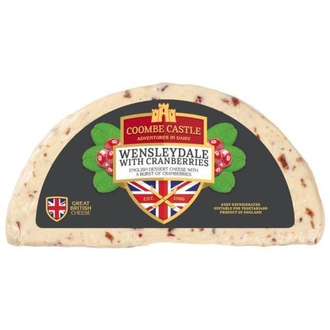 Wensleydale Cheese with Cranberries