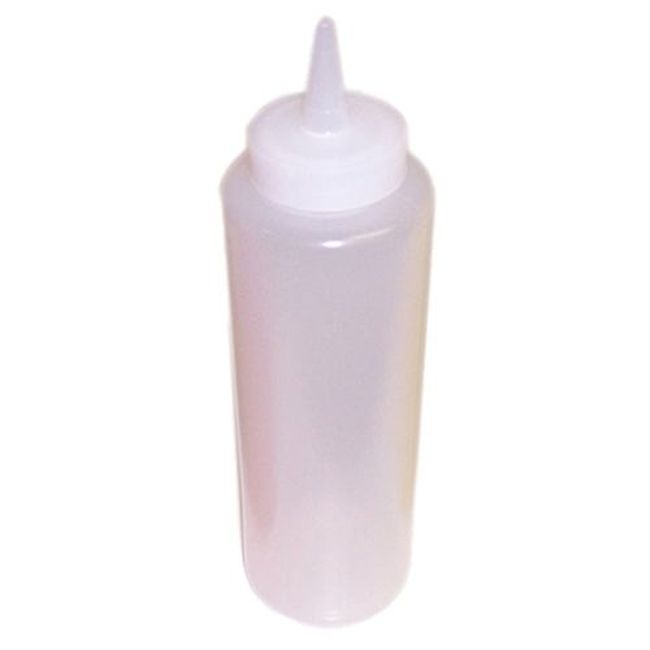 2802226 Clear Squeeze Bottle, 12 oz Capacity