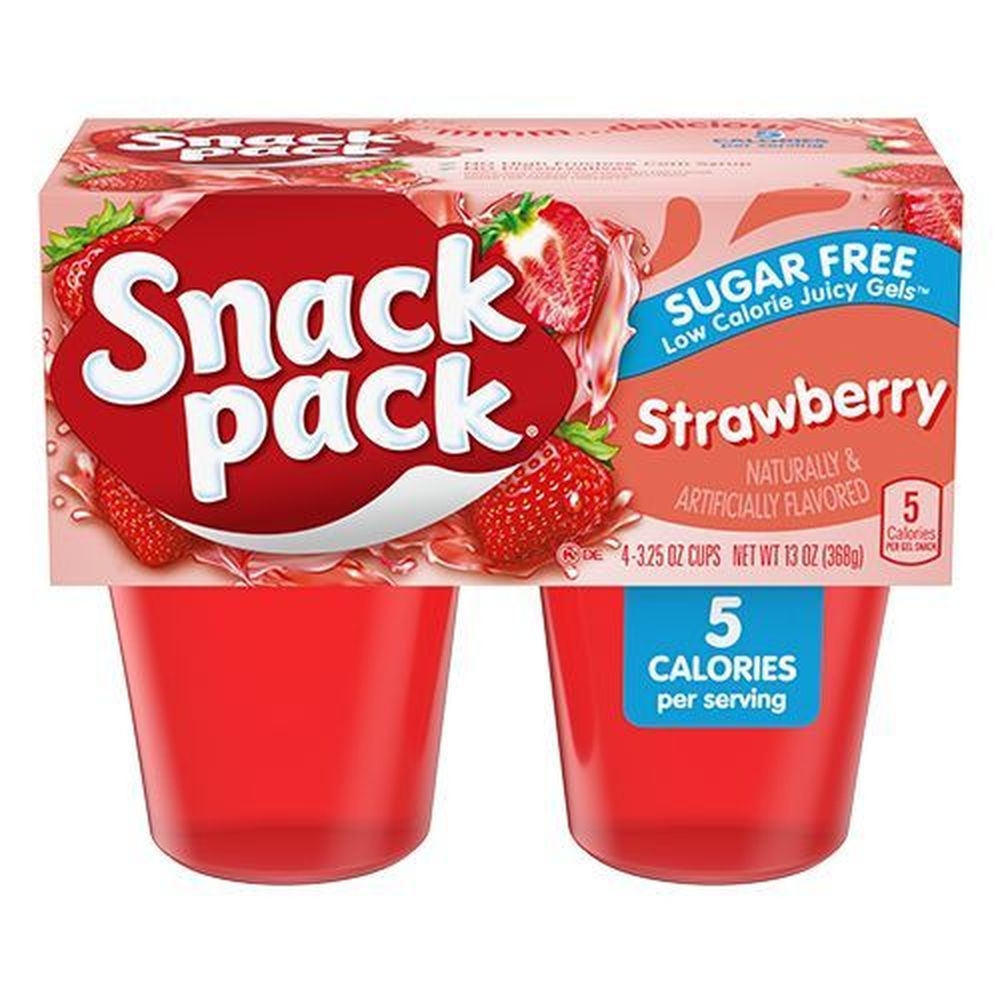 No Sugar Added Strawberry Juicy Gels