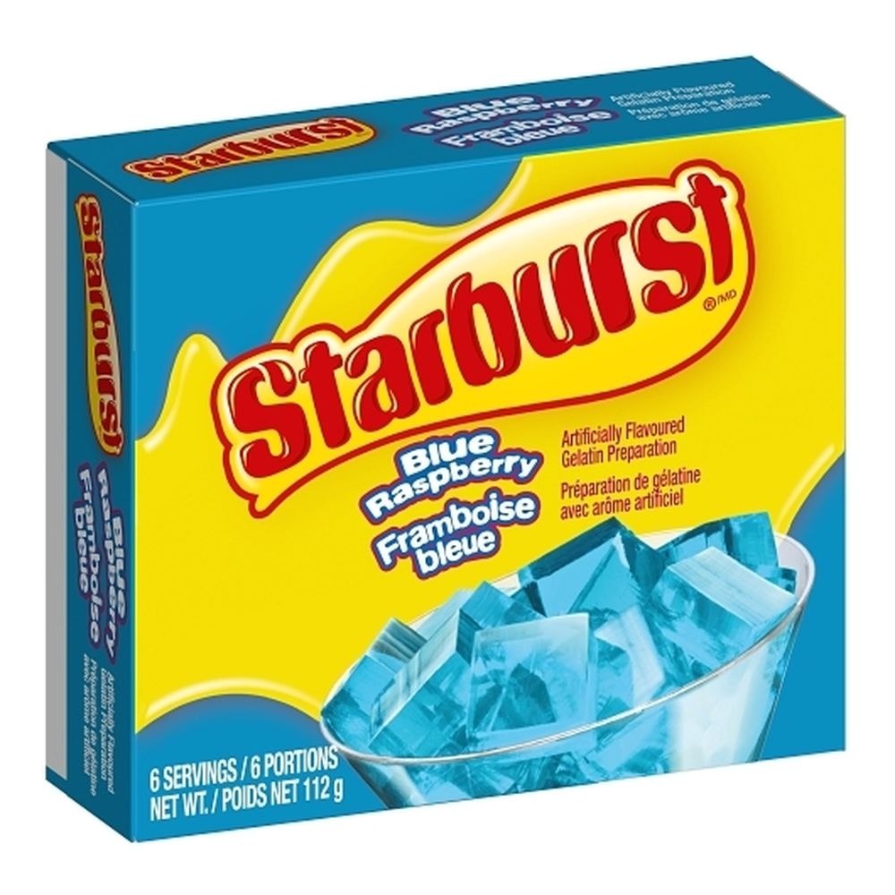 Blue Raspberry Gelatin Dessert Mix
