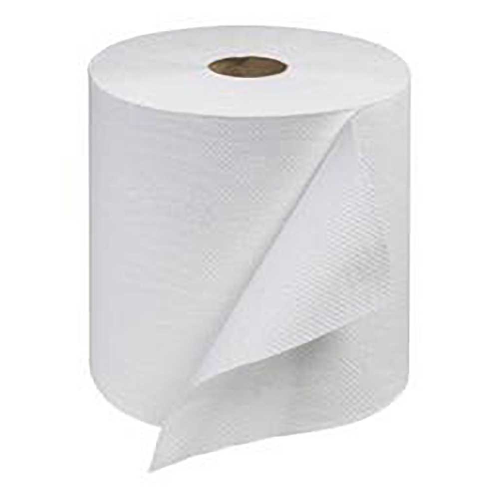 Universal White 1-Ply Hand Towel Roll