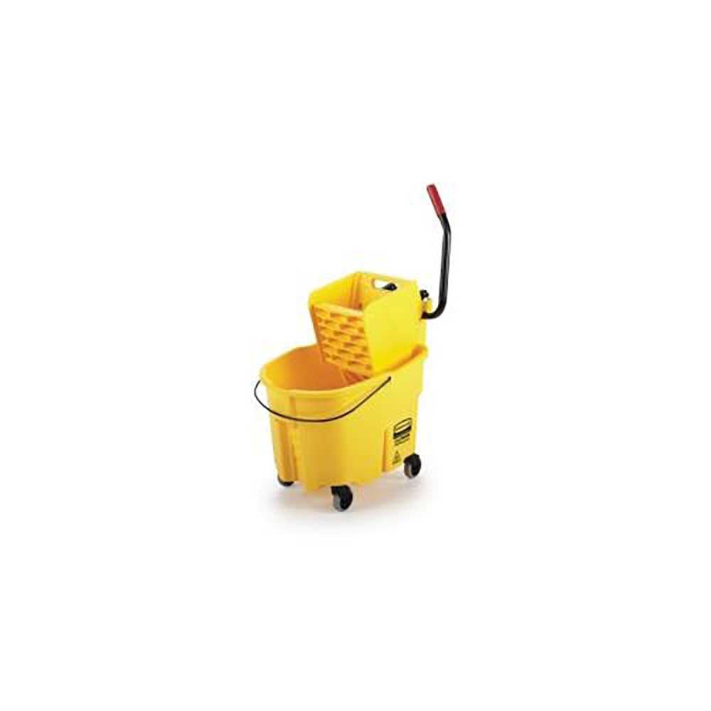 Yellow Side Press Bucket and Wringer - Combo
