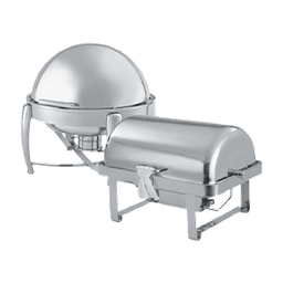 Contains 4 Full Size Roll Top Chafers products