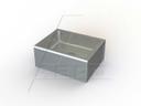 Aero 16 Gauge 304 Stainless Floor Mop Sink, 24 x 19 x 10 inch.