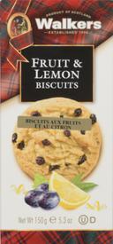 WALKERS FRUIT AND LEMON BISCUITS