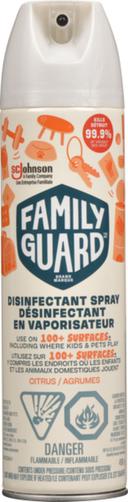 FAMILY GUARD™ BRAND DISINFECTANT SPRAY – CITRUS