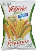 Sensible Portions Garden Veggie Straws Potato and Vegetable Snack Original 142 g