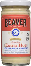 BEAVER BRAND PREPARED HORSERADISH EXTRA HOT 125ML
