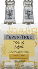 FEVER-TREE REFRESHINGLY LIGHT TONIC     WATER 4X200ML