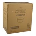 BOWL PAPER KRAFT 26OZ