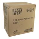 PP Black Portion Cup 2oz