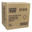 Lid for 4oz Portion Cup Plastic