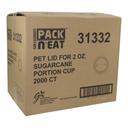 PET Clear 2oz Portion Lid